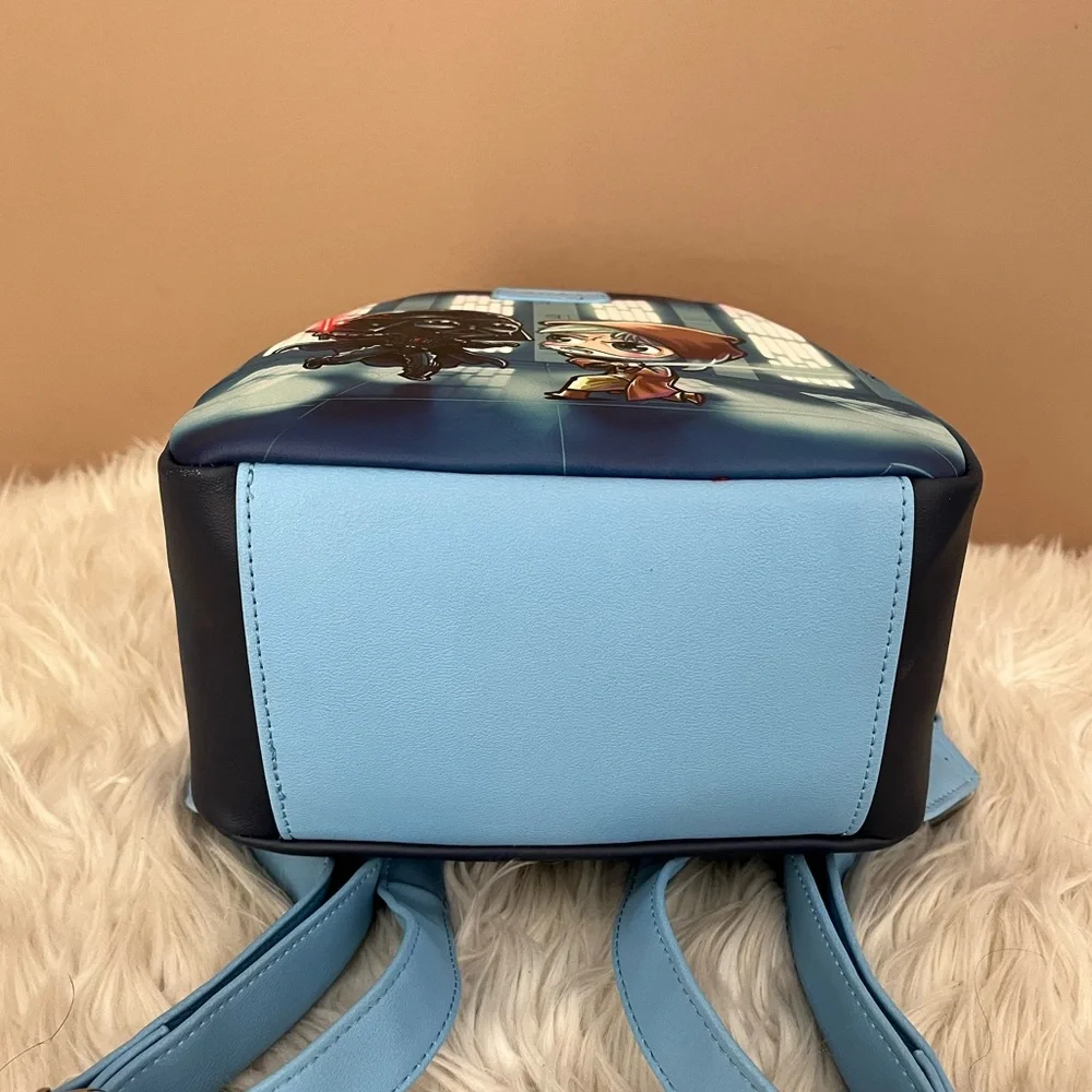 {Loungefly} Star Wars Darth Vader vs Obi-Wan Chibi Characters Mini Backpack
